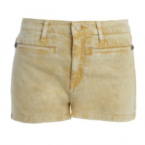 Women's Tan Jean Shorts - Picture 1 of 6